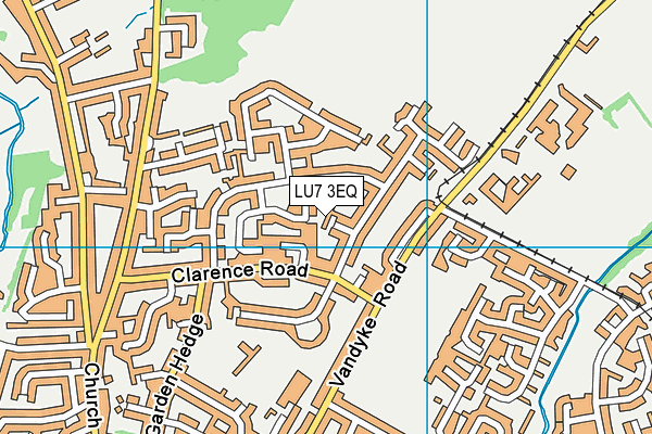 LU7 3EQ map - OS VectorMap District (Ordnance Survey) LU7 3EQ map - OS VectorMap District (Ordnance Survey)