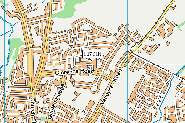 LU7 3LN map - OS VectorMap District (Ordnance Survey) LU7 3LN map - OS VectorMap District (Ordnance Survey)