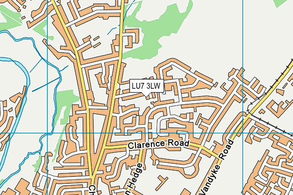 LU7 3LW map - OS VectorMap District (Ordnance Survey) LU7 3LW map - OS VectorMap District (Ordnance Survey)