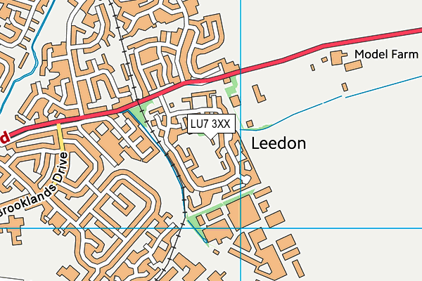 LU7 3XX map - OS VectorMap District (Ordnance Survey) LU7 3XX map - OS VectorMap District (Ordnance Survey)