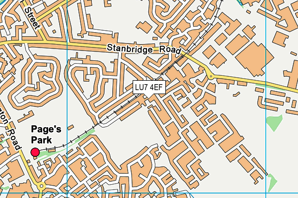 LU7 4EF map - OS VectorMap District (Ordnance Survey) LU7 4EF map - OS VectorMap District (Ordnance Survey)