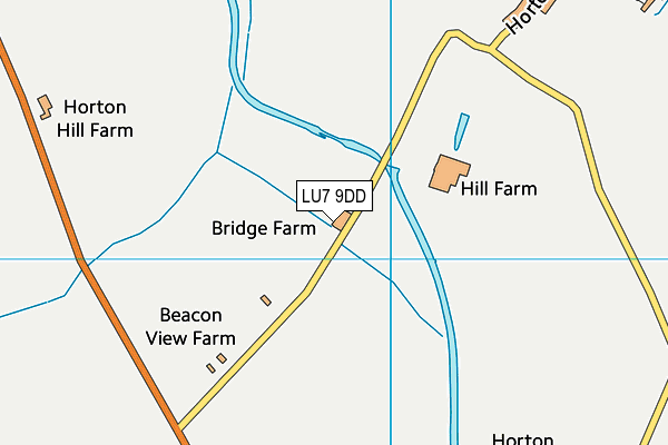 LU7 9DD map - OS VectorMap District (Ordnance Survey) LU7 9DD map - OS VectorMap District (Ordnance Survey)