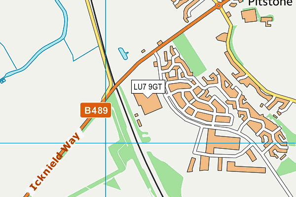 LU7 9GT map - OS VectorMap District (Ordnance Survey) LU7 9GT map - OS VectorMap District (Ordnance Survey)