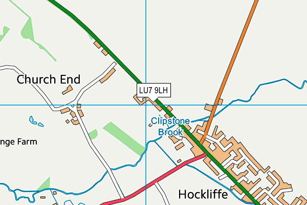 LU7 9LH map - OS VectorMap District (Ordnance Survey) LU7 9LH map - OS VectorMap District (Ordnance Survey)