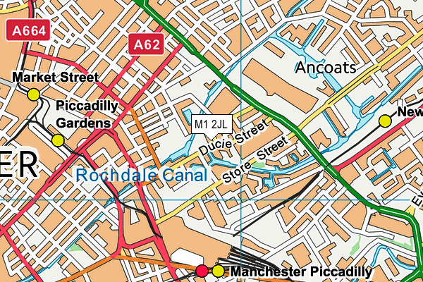 M1 2JL map - OS VectorMap District (Ordnance Survey) M1 2JL map - OS VectorMap District (Ordnance Survey)