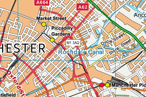 M1 3AQ map - OS VectorMap District (Ordnance Survey) M1 3AQ map - OS VectorMap District (Ordnance Survey)