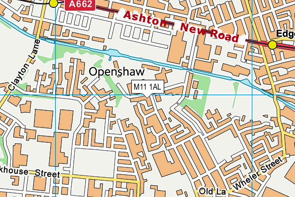 M11 1AL map - OS VectorMap District (Ordnance Survey) M11 1AL map - OS VectorMap District (Ordnance Survey)