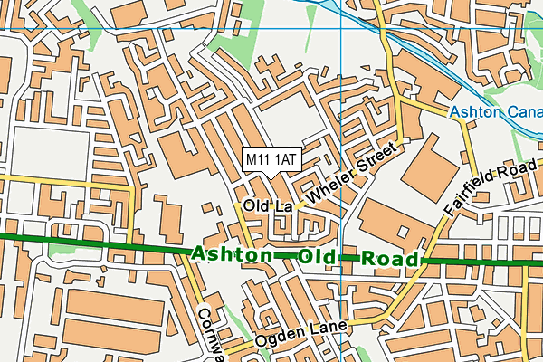M11 1AT map - OS VectorMap District (Ordnance Survey) M11 1AT map - OS VectorMap District (Ordnance Survey)