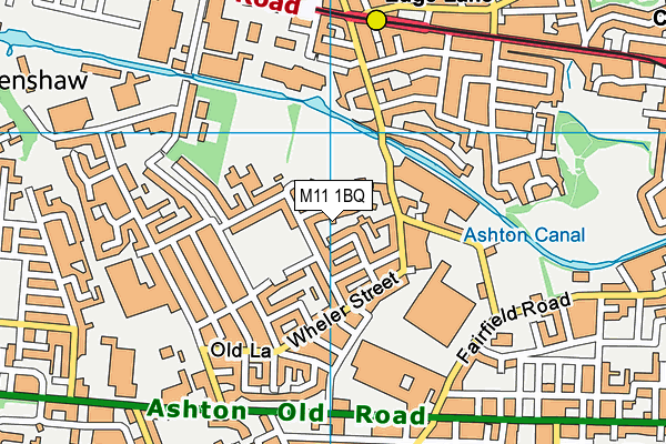 M11 1BQ map - OS VectorMap District (Ordnance Survey) M11 1BQ map - OS VectorMap District (Ordnance Survey)