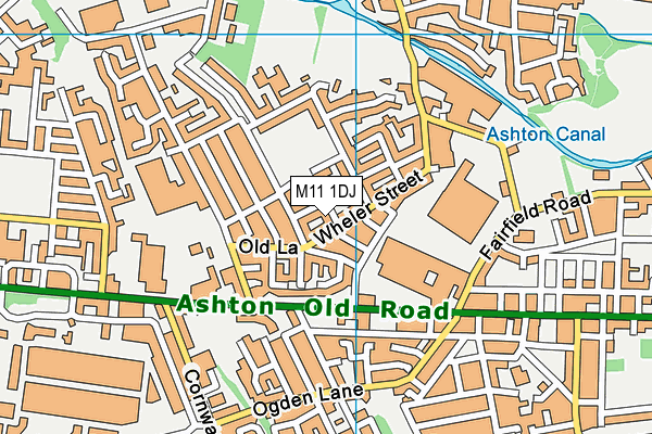 M11 1DJ map - OS VectorMap District (Ordnance Survey) M11 1DJ map - OS VectorMap District (Ordnance Survey)