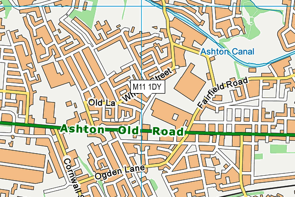 M11 1DY map - OS VectorMap District (Ordnance Survey) M11 1DY map - OS VectorMap District (Ordnance Survey)