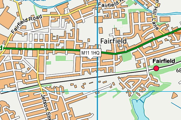 M11 1HQ map - OS VectorMap District (Ordnance Survey) M11 1HQ map - OS VectorMap District (Ordnance Survey)