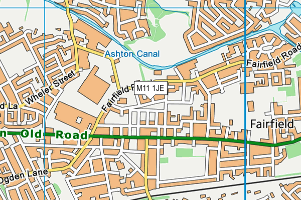 M11 1JE map - OS VectorMap District (Ordnance Survey) M11 1JE map - OS VectorMap District (Ordnance Survey)