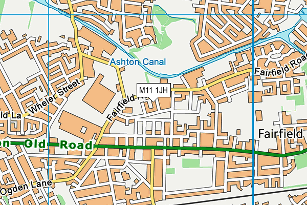 M11 1JH map - OS VectorMap District (Ordnance Survey) M11 1JH map - OS VectorMap District (Ordnance Survey)