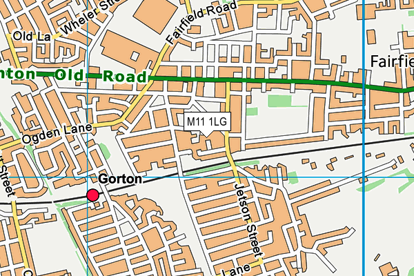 M11 1LG map - OS VectorMap District (Ordnance Survey) M11 1LG map - OS VectorMap District (Ordnance Survey)