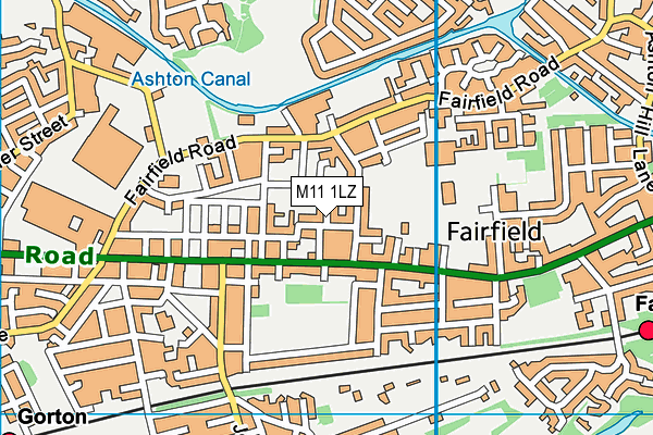 M11 1LZ map - OS VectorMap District (Ordnance Survey) M11 1LZ map - OS VectorMap District (Ordnance Survey)