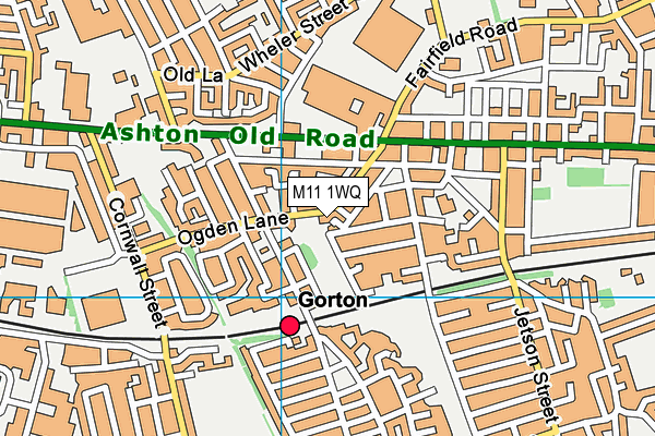 M11 1WQ map - OS VectorMap District (Ordnance Survey) M11 1WQ map - OS VectorMap District (Ordnance Survey)