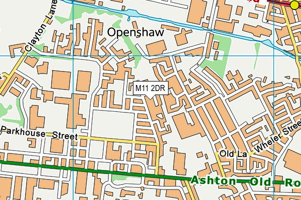 M11 2DR map - OS VectorMap District (Ordnance Survey) M11 2DR map - OS VectorMap District (Ordnance Survey)