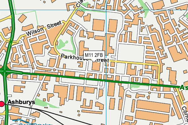 M11 2FB map - OS VectorMap District (Ordnance Survey) M11 2FB map - OS VectorMap District (Ordnance Survey)