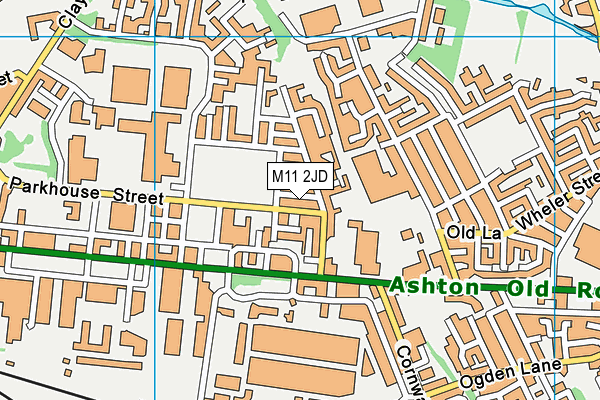 M11 2JD map - OS VectorMap District (Ordnance Survey) M11 2JD map - OS VectorMap District (Ordnance Survey)