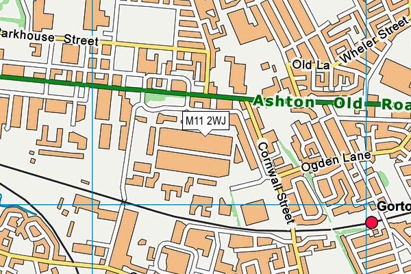 M11 2WJ map - OS VectorMap District (Ordnance Survey) M11 2WJ map - OS VectorMap District (Ordnance Survey)