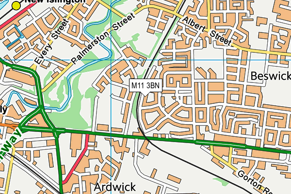 M11 3BN map - OS VectorMap District (Ordnance Survey) M11 3BN map - OS VectorMap District (Ordnance Survey)
