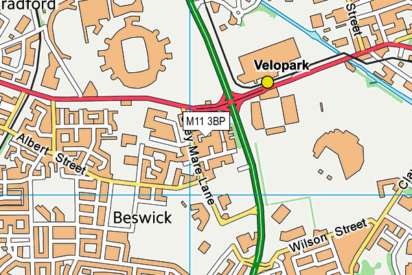 M11 3BP map - OS VectorMap District (Ordnance Survey) M11 3BP map - OS VectorMap District (Ordnance Survey)
