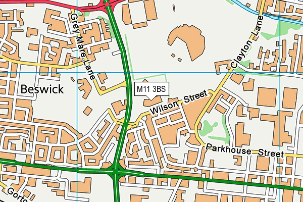 M11 3BS map - OS VectorMap District (Ordnance Survey) M11 3BS map - OS VectorMap District (Ordnance Survey)