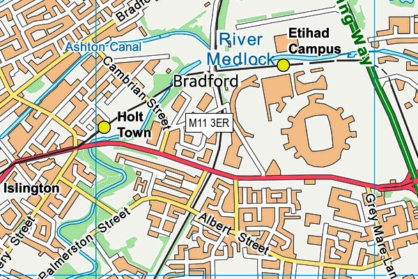 M11 3ER map - OS VectorMap District (Ordnance Survey) M11 3ER map - OS VectorMap District (Ordnance Survey)