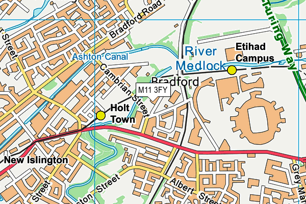 M11 3FY map - OS VectorMap District (Ordnance Survey) M11 3FY map - OS VectorMap District (Ordnance Survey)