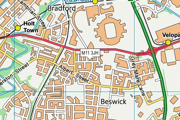 M11 3JH map - OS VectorMap District (Ordnance Survey) M11 3JH map - OS VectorMap District (Ordnance Survey)