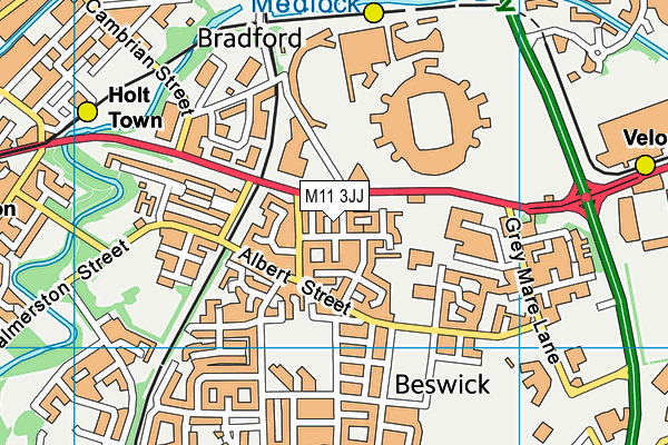 M11 3JJ map - OS VectorMap District (Ordnance Survey) M11 3JJ map - OS VectorMap District (Ordnance Survey)