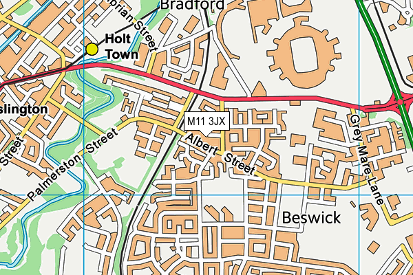 M11 3JX map - OS VectorMap District (Ordnance Survey) M11 3JX map - OS VectorMap District (Ordnance Survey)
