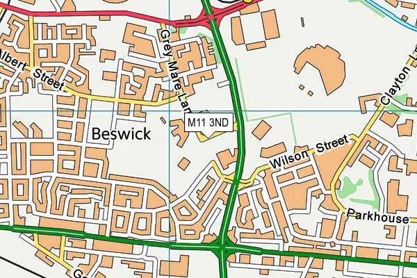 M11 3ND map - OS VectorMap District (Ordnance Survey) M11 3ND map - OS VectorMap District (Ordnance Survey)