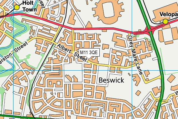 M11 3QE map - OS VectorMap District (Ordnance Survey) M11 3QE map - OS VectorMap District (Ordnance Survey)