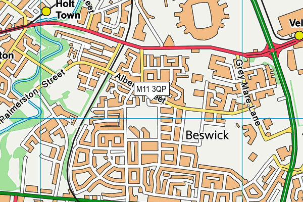 M11 3QP map - OS VectorMap District (Ordnance Survey) M11 3QP map - OS VectorMap District (Ordnance Survey)