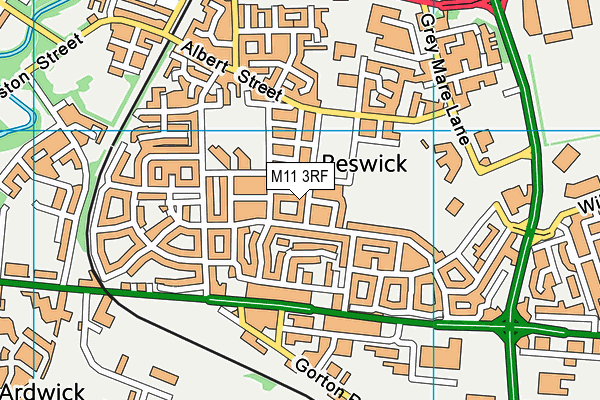 M11 3RF map - OS VectorMap District (Ordnance Survey) M11 3RF map - OS VectorMap District (Ordnance Survey)