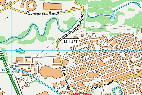M11 4FT map - OS VectorMap District (Ordnance Survey) M11 4FT map - OS VectorMap District (Ordnance Survey)