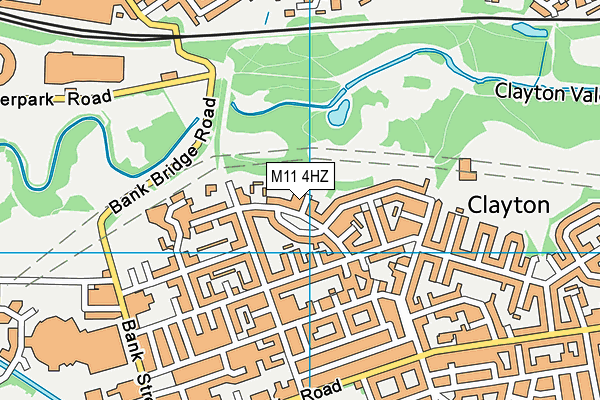 M11 4HZ map - OS VectorMap District (Ordnance Survey) M11 4HZ map - OS VectorMap District (Ordnance Survey)