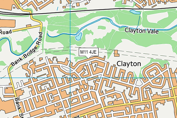 M11 4JE map - OS VectorMap District (Ordnance Survey) M11 4JE map - OS VectorMap District (Ordnance Survey)