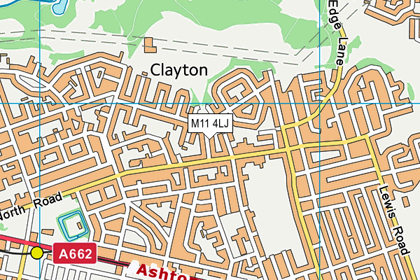 M11 4LJ map - OS VectorMap District (Ordnance Survey) M11 4LJ map - OS VectorMap District (Ordnance Survey)