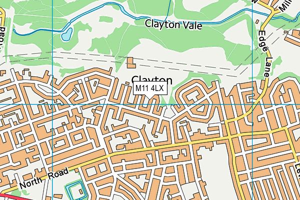 M11 4LX map - OS VectorMap District (Ordnance Survey) M11 4LX map - OS VectorMap District (Ordnance Survey)