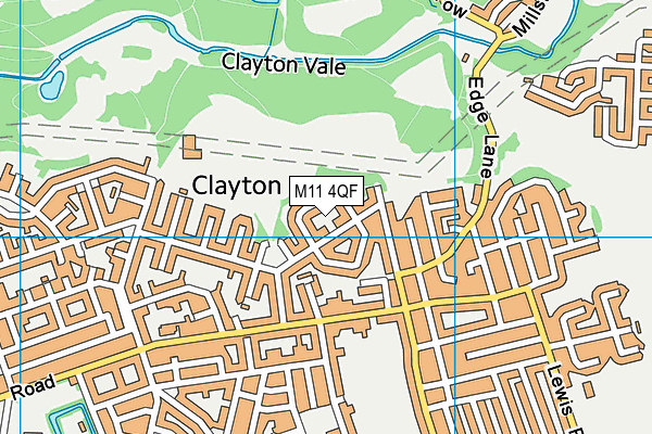 M11 4QF map - OS VectorMap District (Ordnance Survey) M11 4QF map - OS VectorMap District (Ordnance Survey)
