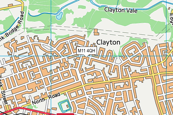 M11 4QH map - OS VectorMap District (Ordnance Survey) M11 4QH map - OS VectorMap District (Ordnance Survey)