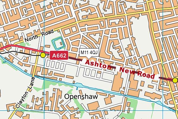 M11 4QJ map - OS VectorMap District (Ordnance Survey) M11 4QJ map - OS VectorMap District (Ordnance Survey)