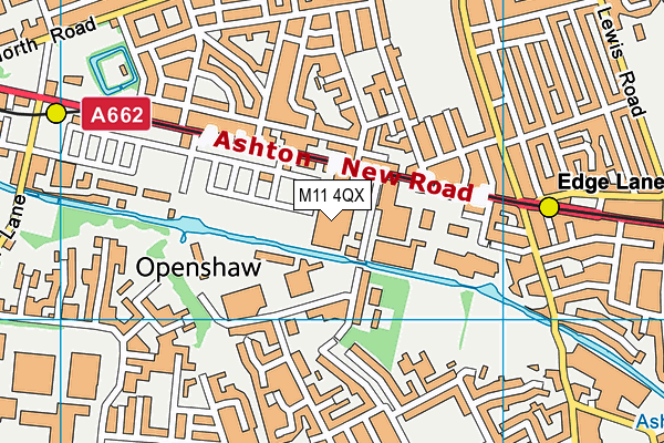 M11 4QX map - OS VectorMap District (Ordnance Survey) M11 4QX map - OS VectorMap District (Ordnance Survey)