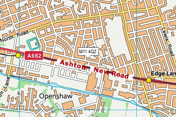 M11 4QZ map - OS VectorMap District (Ordnance Survey) M11 4QZ map - OS VectorMap District (Ordnance Survey)