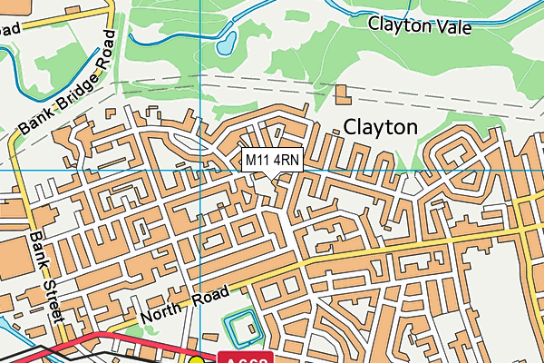 M11 4RN map - OS VectorMap District (Ordnance Survey) M11 4RN map - OS VectorMap District (Ordnance Survey)