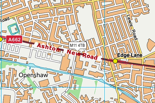 M11 4TB map - OS VectorMap District (Ordnance Survey) M11 4TB map - OS VectorMap District (Ordnance Survey)