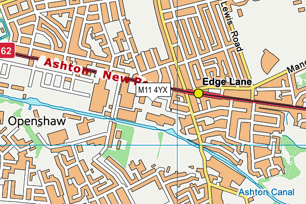 M11 4YX map - OS VectorMap District (Ordnance Survey) M11 4YX map - OS VectorMap District (Ordnance Survey)